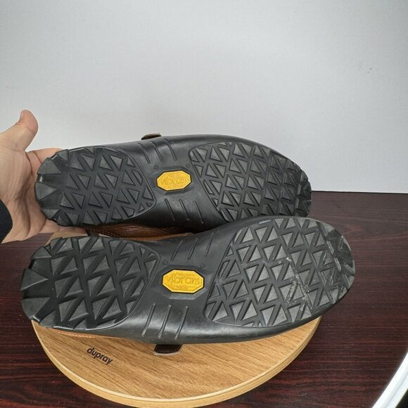 Cole‎ Haan Brown Leather Fisherman Sandals Shoes Buckle Vibram Soles Size 9 Men - Picture 7 of 7